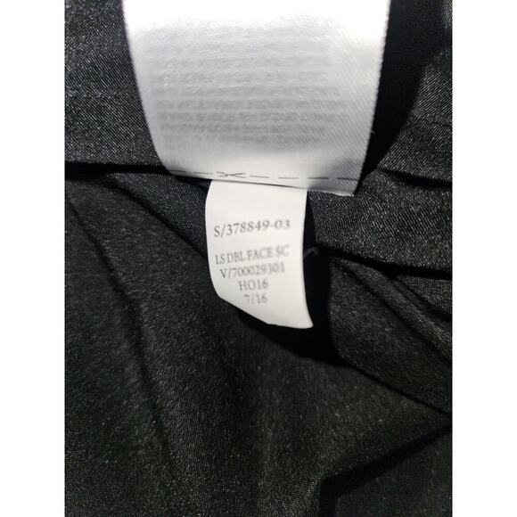 NWT! Banana Republic Black Scalloped Waist Sheath Dress Size 12 - Picture 15 of 15